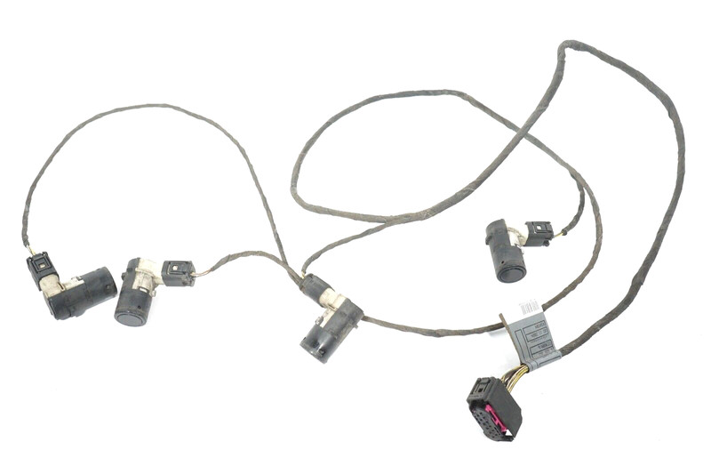 04 05 06 07 BMW 545i E60 REAR PARKING WIRING HARNESS W/ PDC SENSORS 6928366 OEM