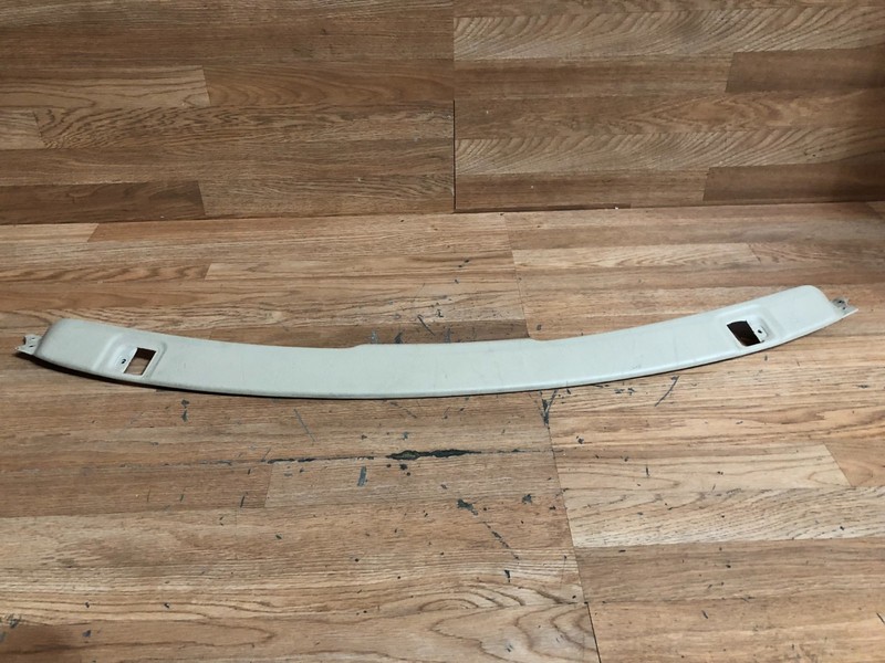 MERCEDES BENZ OEM R129 SL320 SL500 FRONT CONVERTIBLE TOP LATCH TRIM PANEL 2