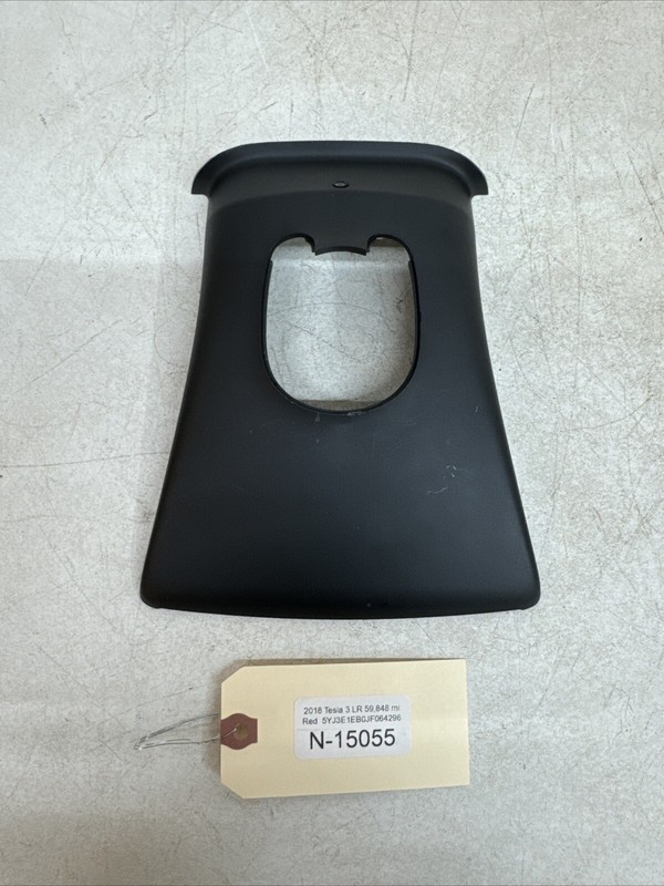 ⚡️17-23 TESLA 3 FRONT INTERIOR REAR VIEW MIRROR TRIM COVER 1086332-00 15055 B58
