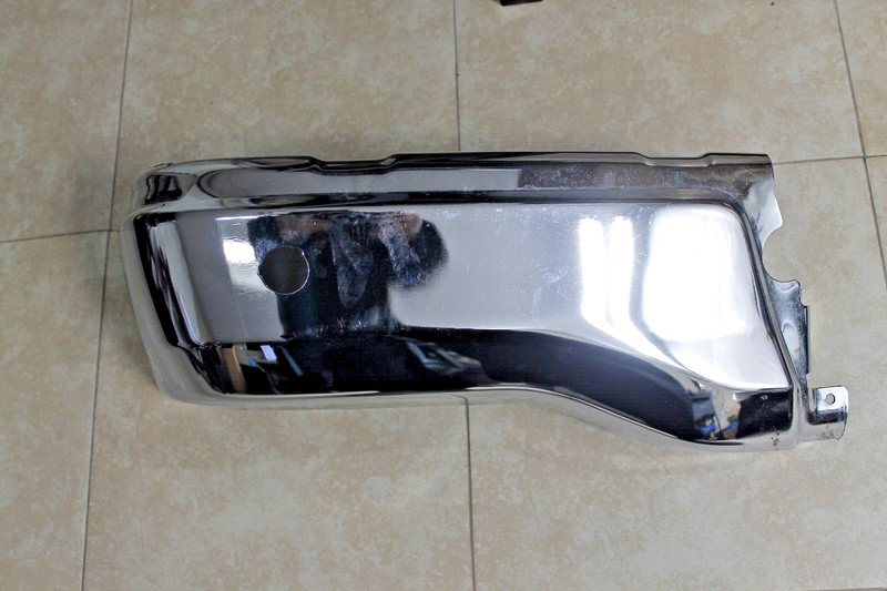 2019-2022 FORD RANGER REAR LEFT DRIVER SIDE CHROME BUMPER END NICE OEM