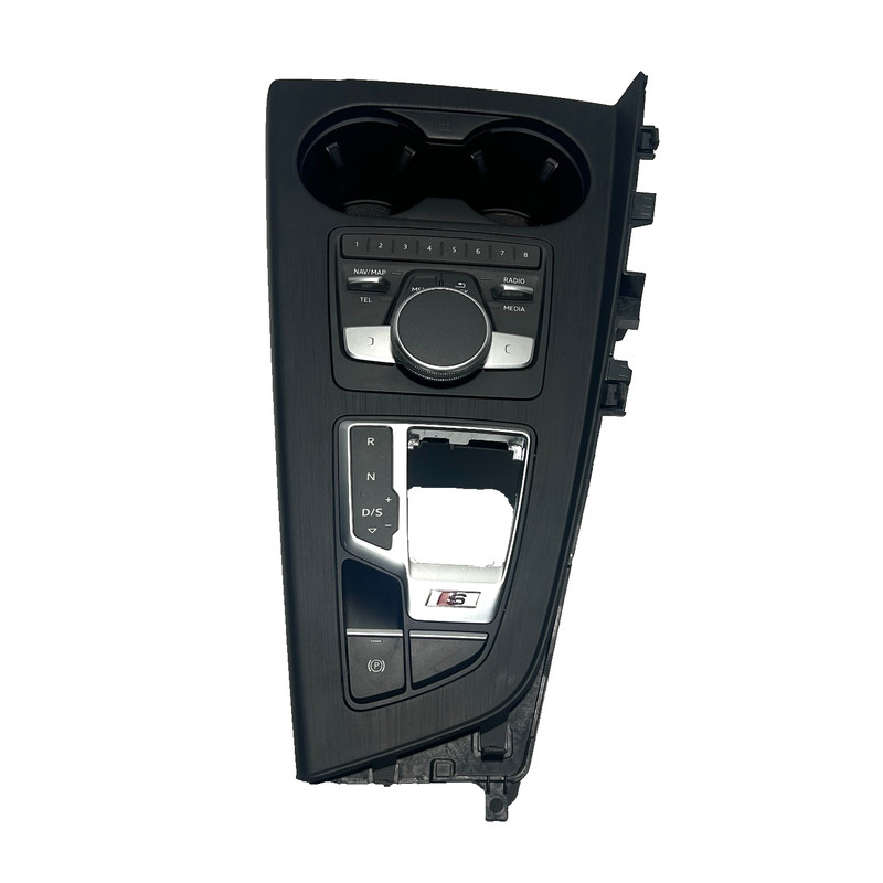 📌17–25 AUDI S4 S5 A4 A5 QUATTRO CENTER CONSOLE CUPHOLDER SHIFTER TRAY BEZEL OEM