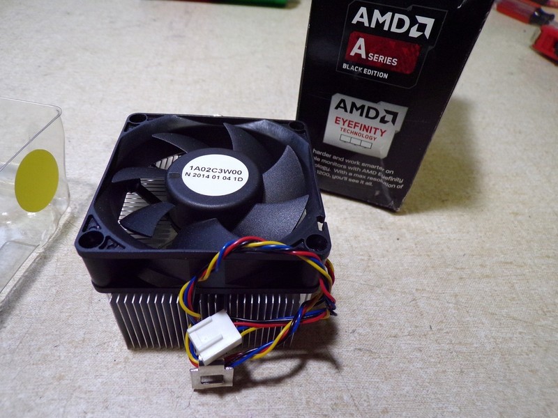AMD Black Edition A Series Cooling Processor Fan AD660KWON1BOX 1A052C3W00