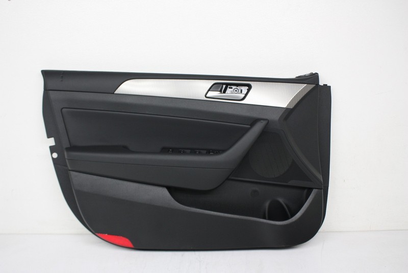 OEM Left Driver Front Door Trim Panel For Hyundai Sonata Black 82303-C2AC0-ZTR