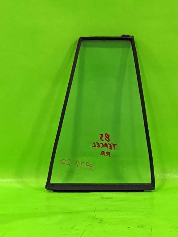 83-88 TERCEL WAGON PASSENGER RIGHT REAR VENT GLASS OEM 3972-20