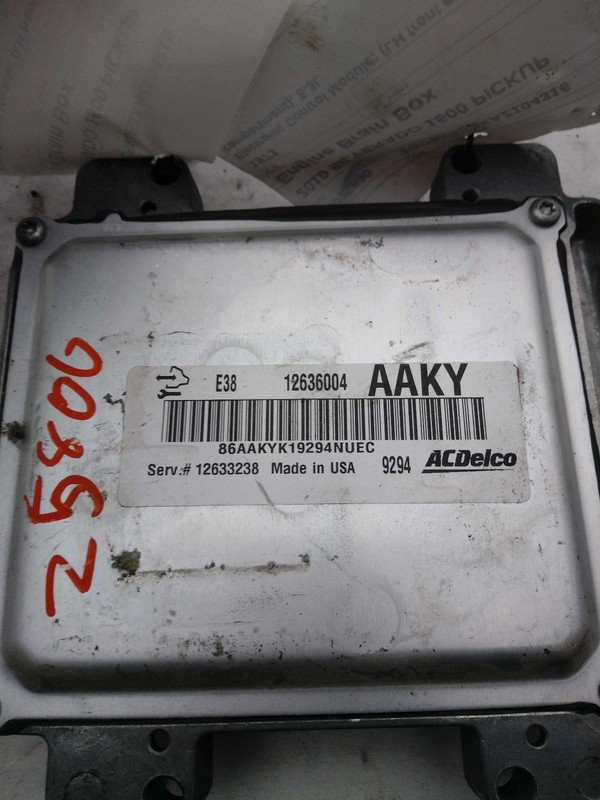 2010 Chevrolet Silverado 1500 ECM Engine Control Module OEM 12633055 110K Miles