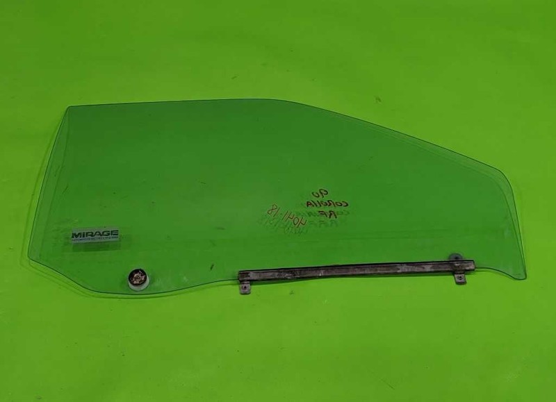 88 89 90 91 COROLLA CPE PASSENGER RIGHT FRONT WINDOW DOOR GLASS OEM 4041-18