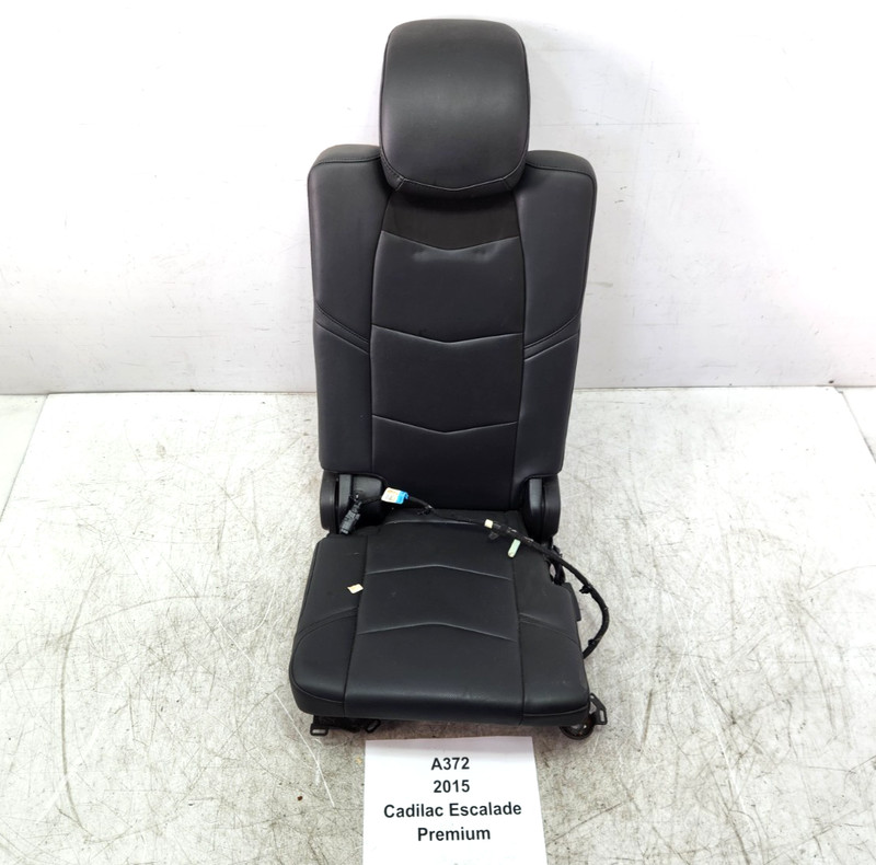 ✅ 2015 OEM Cadillac Escalade Rear Right Passenger 3rd Row Seat Leather Black*