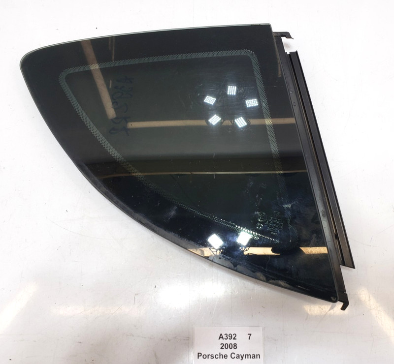 ✅ 06-12 OEM Porsche Cayman S 987 Rear Right Passenger Quarter Window Glass Tint