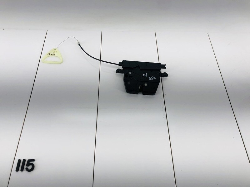 12-18 BMW 650I XDRIVE REAR TRUNK DECK COVER LID LOCK LATCH ACTUATOR OEM