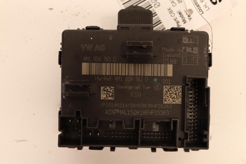 2019-2022 PORSCHE CAYENNE FRONT LEFT DRIVER SIDE DOOR CONTROL MODULE UNIT OEM