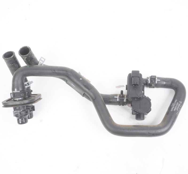 2015 - 2018 Porsche Macan Hvac Heater Control Valve Solenoid W/ Hose Pipe OEM