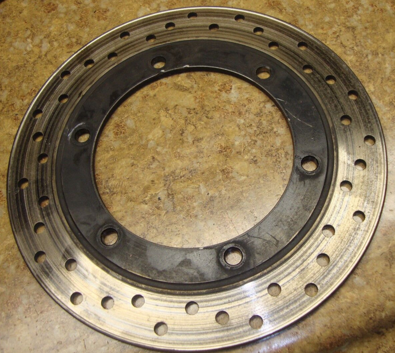 2001 Yamaha YZFR6 YZFR6L YZF R6 YZFR600 Rear Disk Brake Rotor Wheel Rim Back