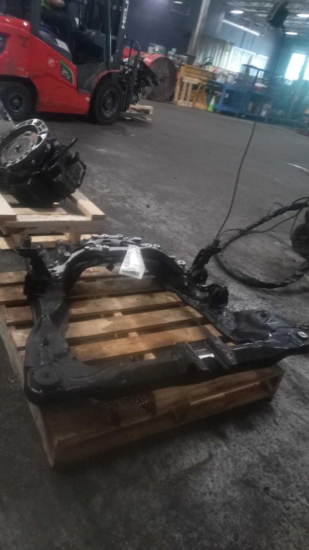 2008-2009 Honda Accord Frame Crossmember OEM Maroon 3.5L 186K Miles