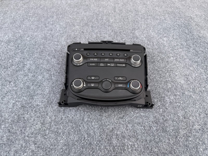 NISSAN 370Z 2009-2021 OEM AC CLIMATE RADIO STEREO CONTROL SWITCH PANEL ASSY