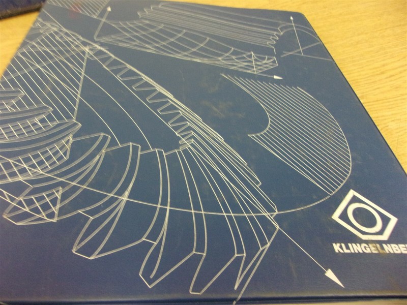 Klingelnberg Mechanical Parts List C27 Basic Machine N 294664