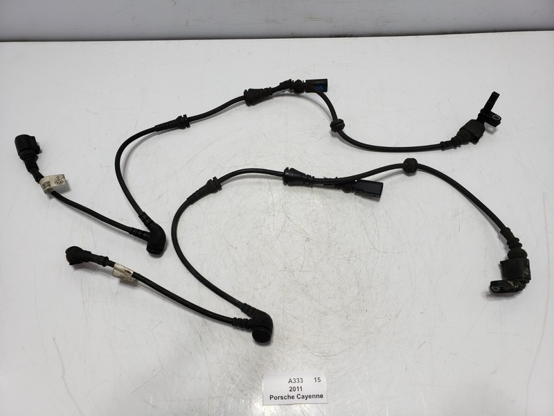 ✅ 2011-2018 OEM Porsche Cayenne 958 Front Left Right Wheel Speed ABS Sensor SET