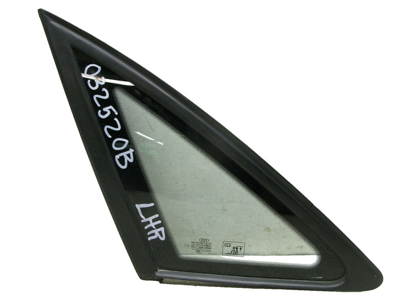 09-16 AUDI B8 A4 S4 RS4 SEDAN REAR LEFT DRIVER QUARTER WINDOW GLASS OEM 032520B