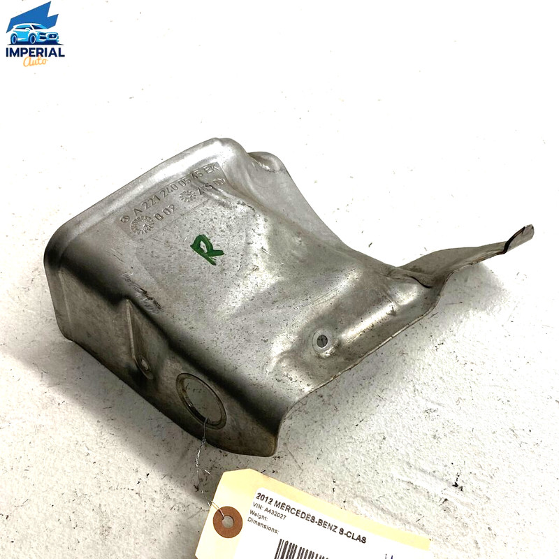 2012-2013 Mercedes W221 S550 Front Passenger Side Engine Heat Shield Cover OEM