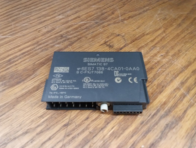 Siemens 1P 6ES7 138-4CA01-0AA0 24VDC Power Module