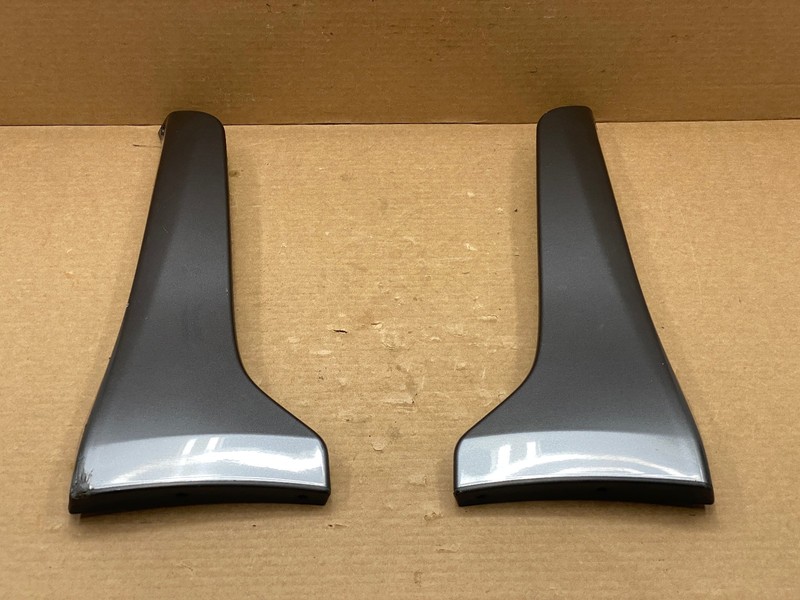 14-17 INFINITI Q50 REAR LEFT & RIGHT SIDE MUD SPLASH GUARD SHIELD SET OEM LOT782