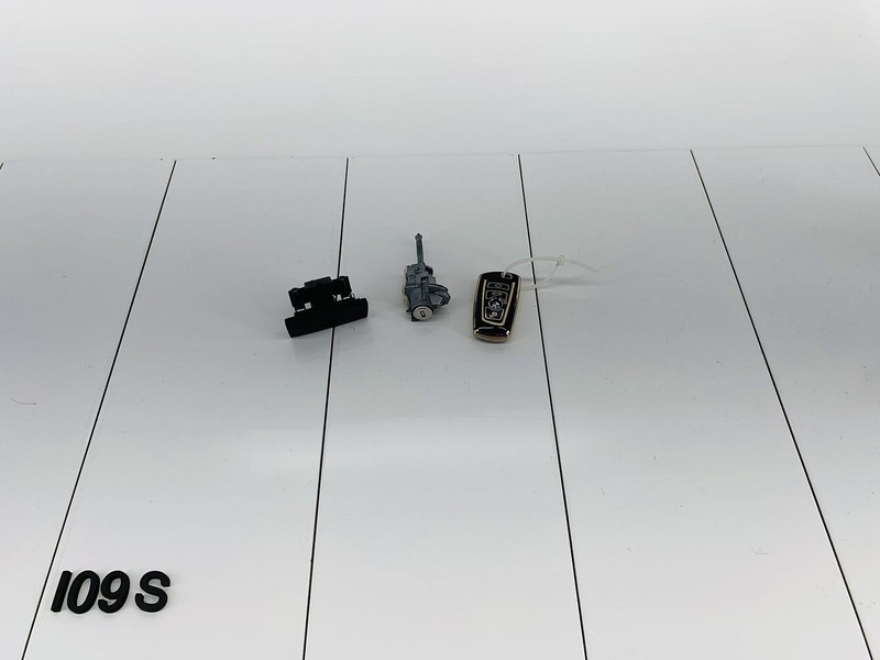 11-17 BMW X3 FRONT LEFT SIDE DOOR CENTRAL & GLOVE BOX LOCK CYLINDER W/ KEY OEM