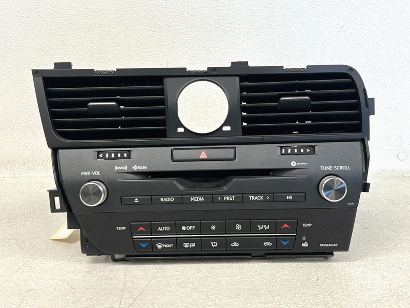 ⭐2016-2022 LEXUS RX350 RADIO RECEIVER & A/C CLIMATE CONTROL PANEL OEM LOT2719