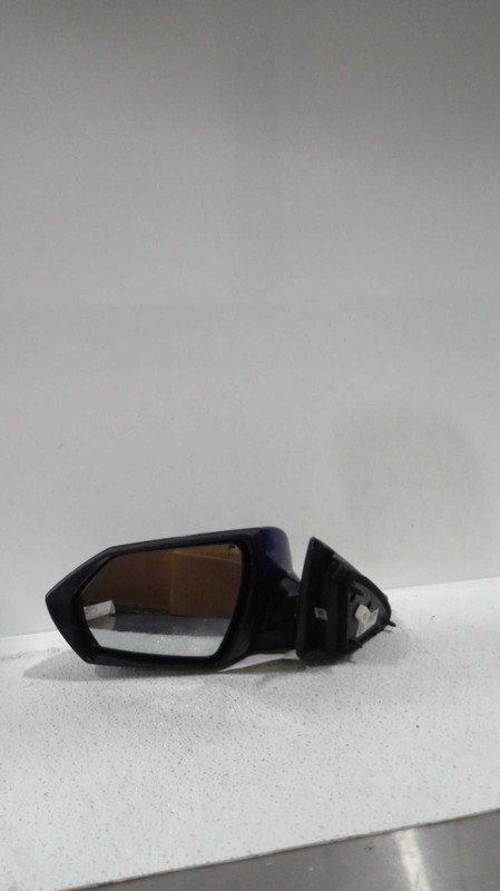 2021 Hyundai Elantra LH Blue Door Mirror Assembly, Used, 736775, 18k Miles