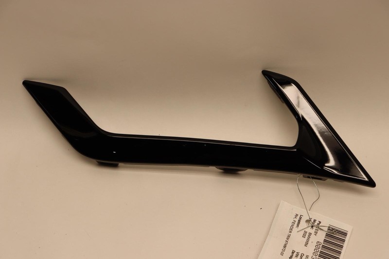 2022 BMW X6M COMPETITION F96 FRONT RIGHT FENDER SHADOW AIR DUCT MOLDING TRIM OEM