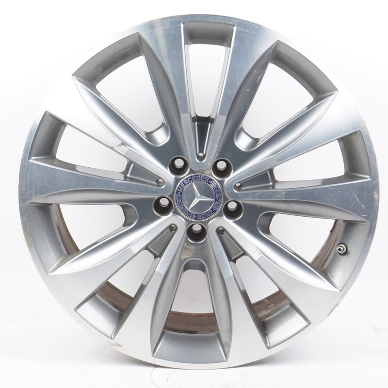 2013 - 2016 Mercedes X166 GL450 GL550 8.5 X R20 20" Wheel Rim Silver OEM