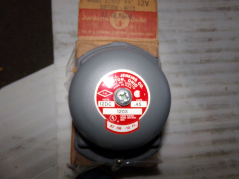 The ML Jenkens Co 1203 4-1/4 Supering Bell *FREE SHIPPING*