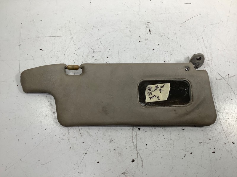 86-89 Integra Right Sunvisor Assy Sun Visor Vinyl Eyes Shade Gray OEM