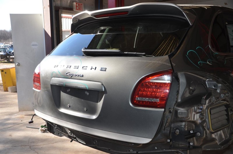 Gray Lid Gate Complete with Lift Motors Fits 11-14 PORSCHE CAYENNE