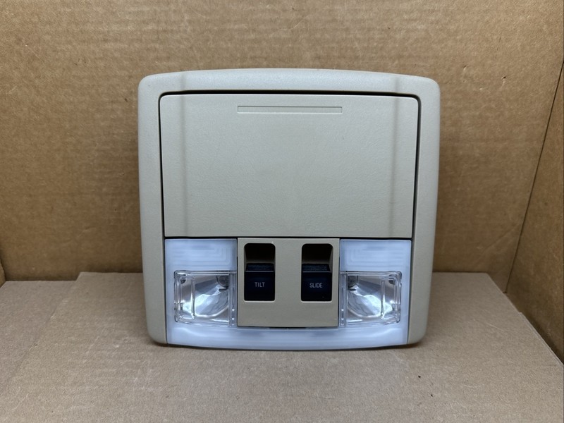 2009-2014 F150 F-150 Overhead Sun Roof Console Sunroof Back Glass Switch Camel