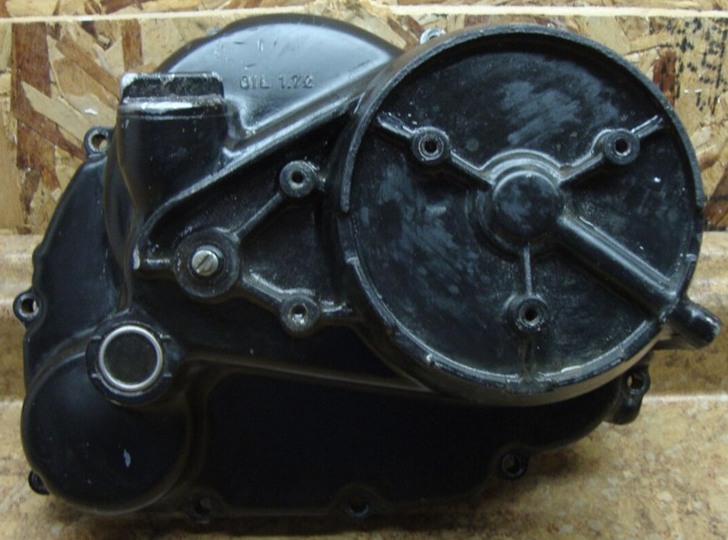 1985 Kawasaki KLF 185 KLF185 ATV Bayou Engine Clutch Cover Panel Case Casing N10