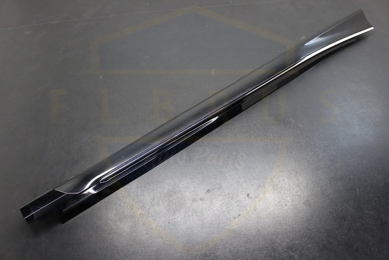HONDA ACCORD 18-22 PASSENGER RIGHT ROCKER MOULDING W/ CHROME STRIP CRYSTAL BLACK