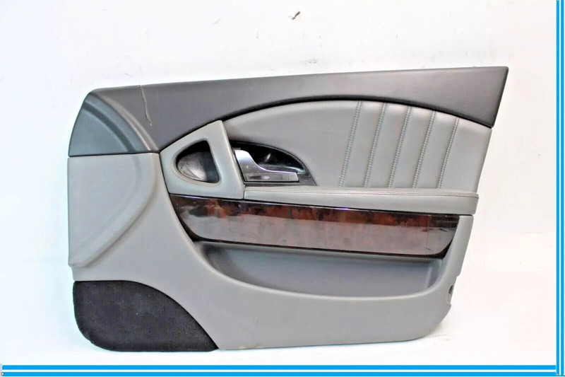 03-13 Maserati Quattroporte M139 Front Right Side Interior Door Panel Gray OEM