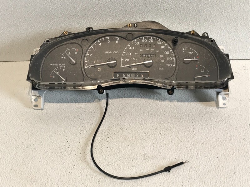 01-03 FORD EXPLORER MPH INSTRUMENT SPEEDOMETER CLUSTER 93,446 Miles OEM