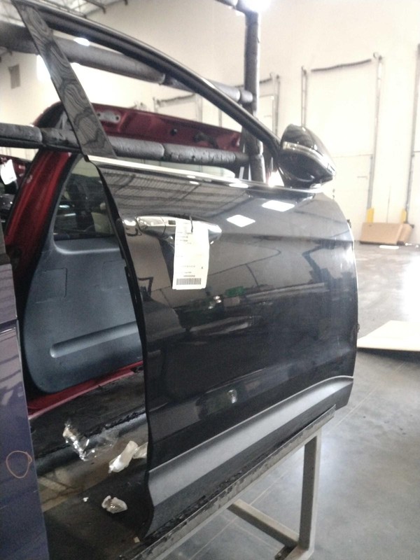 2015 Hyundai Santa Fe Right Front Door Black 114K Miles OEM Used Part
