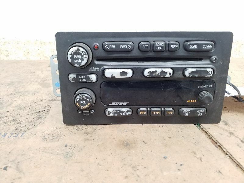 Audio Equipment Radio Opt UC6 With Bose Audio System Fits 02-05 ENVOY 211973
