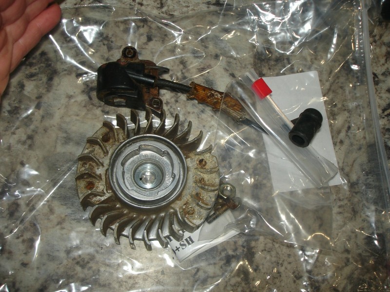 Stihl 024av wood boss coil and flywheelchainsaw part 024 avbin 294