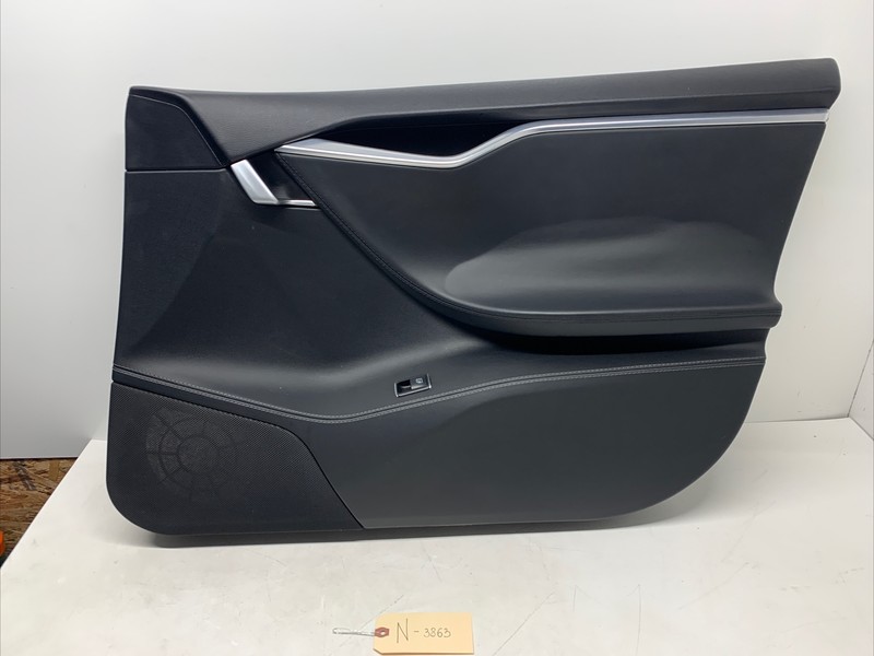 12-21 Tesla Model S Front Passenger Side Right Door Panel Trim 3863 C1