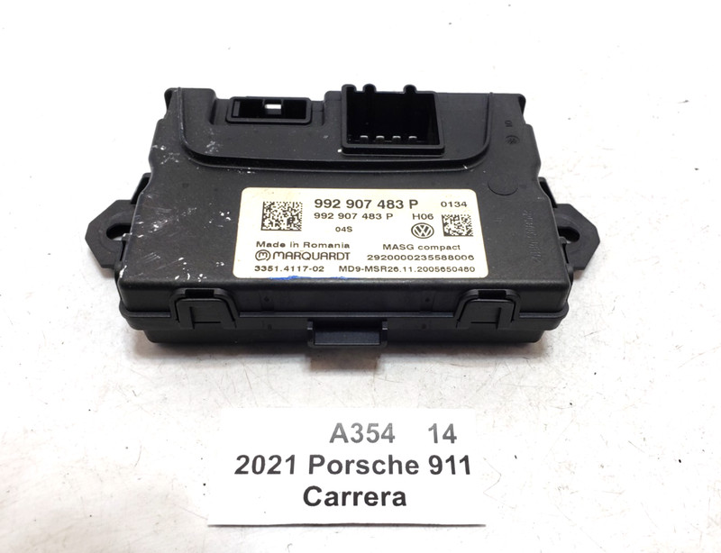 ✅ 20-24 OEM Porsche 911 Carrera 992 Rear Spoiler Control Module Unit 23k