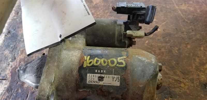 Starter Motor .8kw Denso Manufacturer Fits 97-00 MAZDA PROTEGE 108356