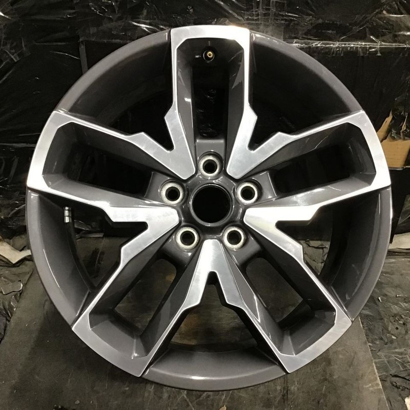 2024 Jeep Wrangler 9333 Wheel 20 x 8 5 Spoke Rim Charcoal Machined 04755613AA