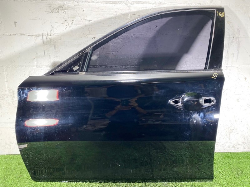 14-23 INFINITI Q50 FRONT LEFT LH DRIVER SIDE DOOR SHELL SKIN COVER BLACK KH3 OEM