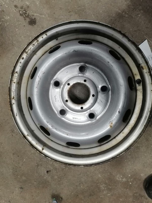 Rim Wheel Srw 16x6-1/2 5 Lug Steel Silver Fits 15-23 TRANSIT 150 1524401
