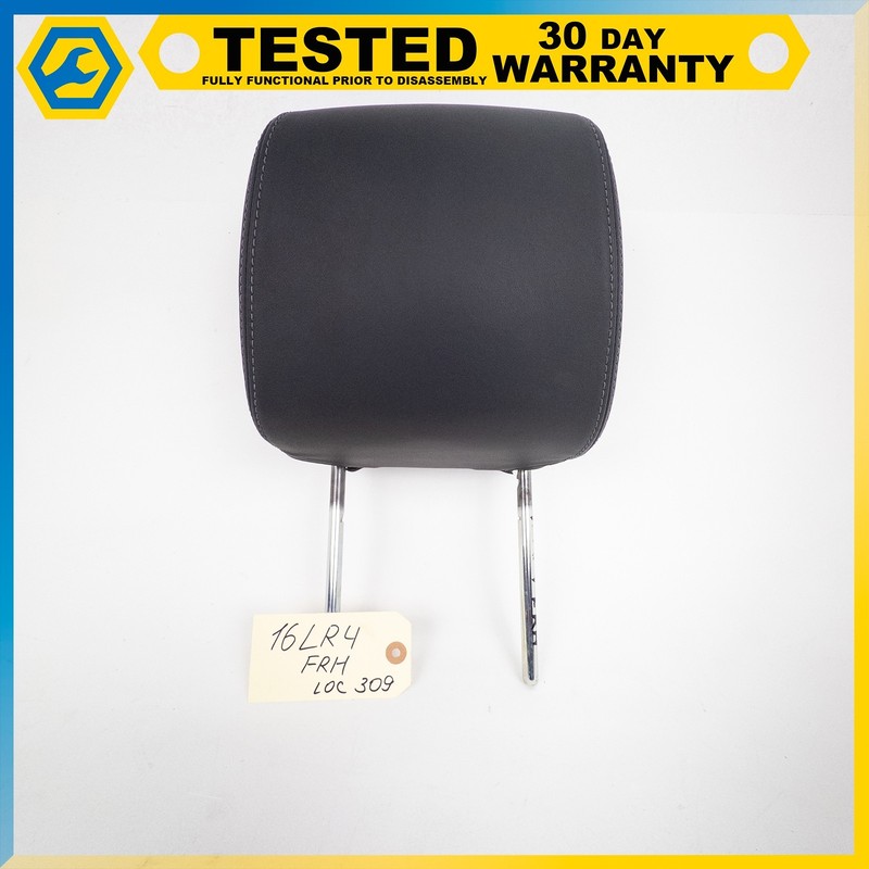 10-16 LAND ROVER L319 LR4 FRONT LEFT OR RIGHT SIDE SEAT HEADREST BLACK OEM