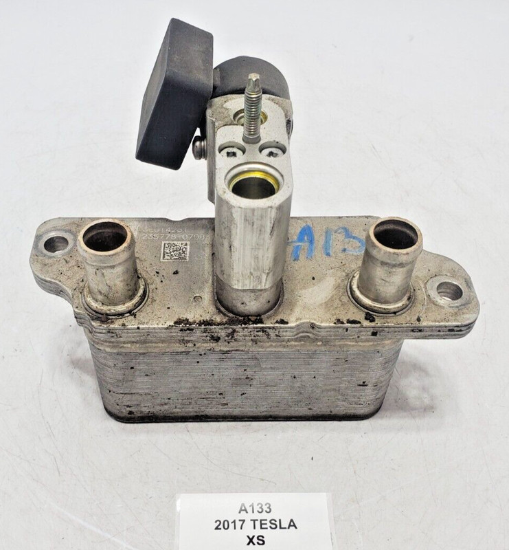 ✅ 2016-2020 OEM Tesla Model X S Battery Cooler Heat Exchanger Cooler