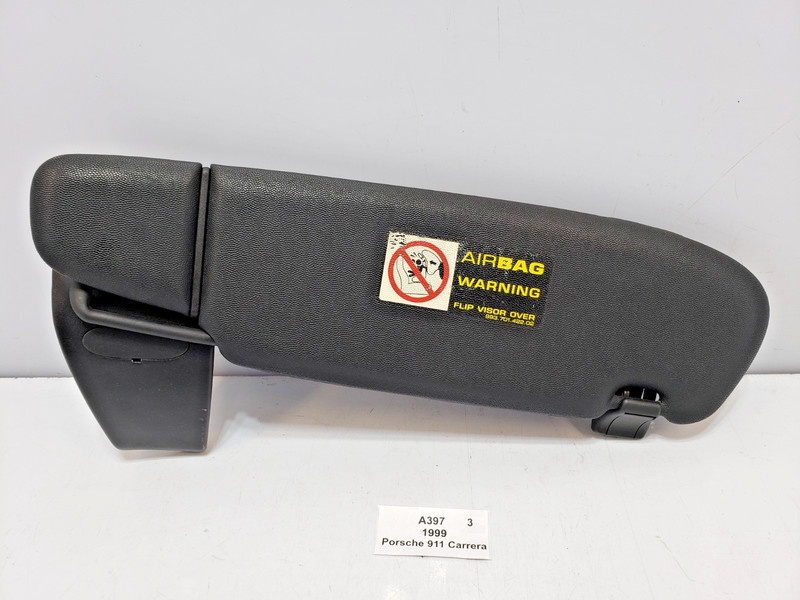 ✅99-05 OEM Porsche Carrera 911 996 Convertible Front Left Driver Sun Visor *