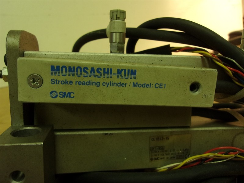 SMC MonoSaski-Kun CE1 Cylinder w/ SMC CEB12-75 *FREE SHIPPING*